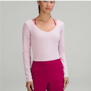Lululemon Align Long Sleeve NWT Size 8 Pink